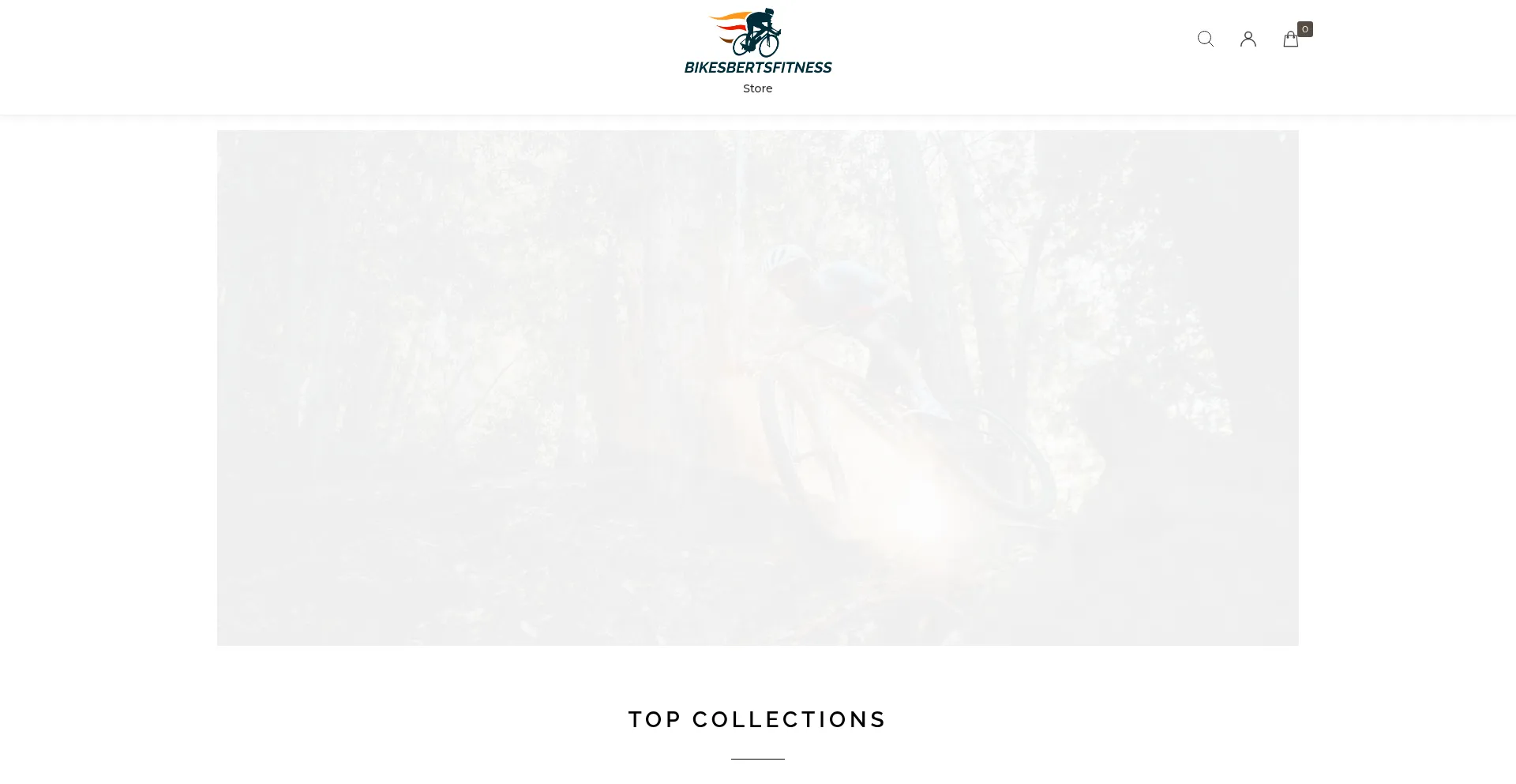 Website screenshot of Bikesbertsfitness.com