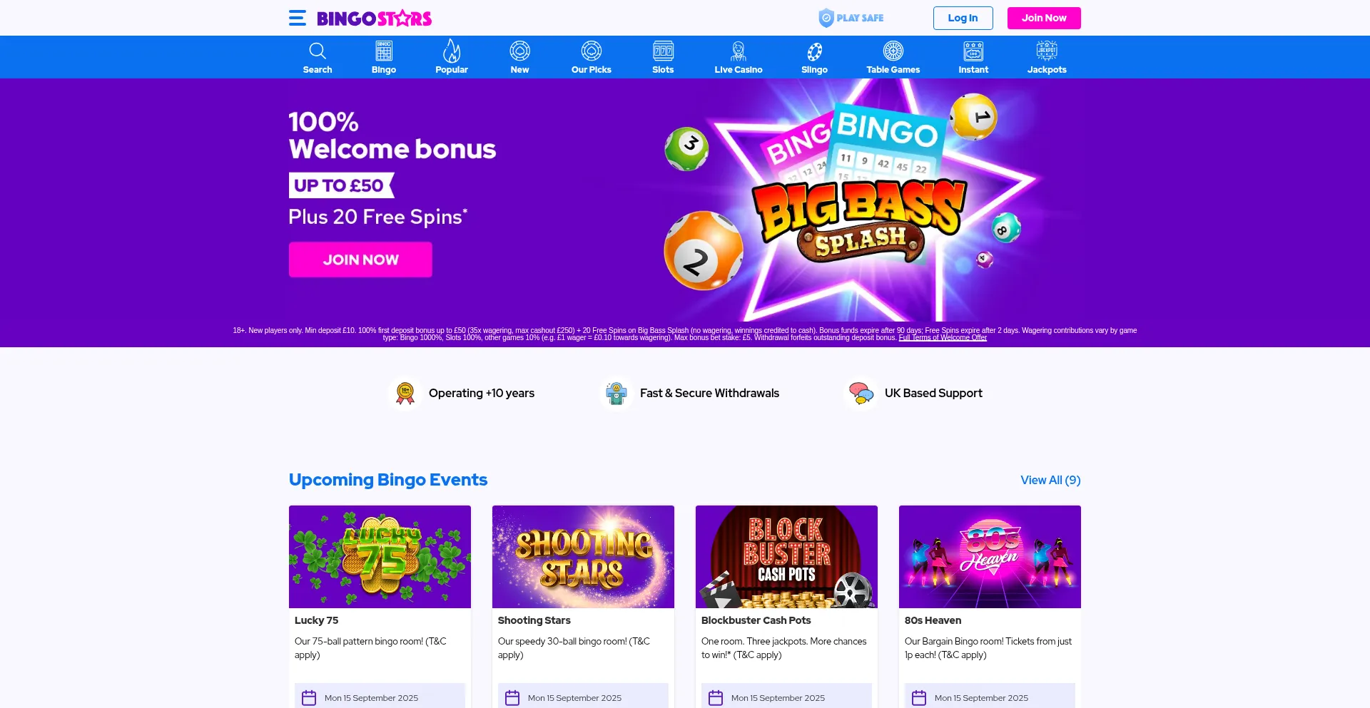 Bingostars.com é Seguro e Confiável?