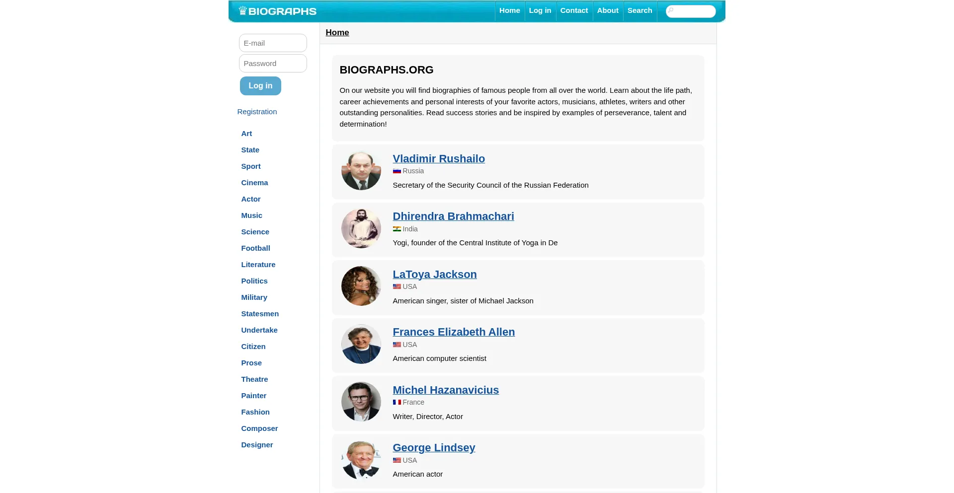 Biographs.org
