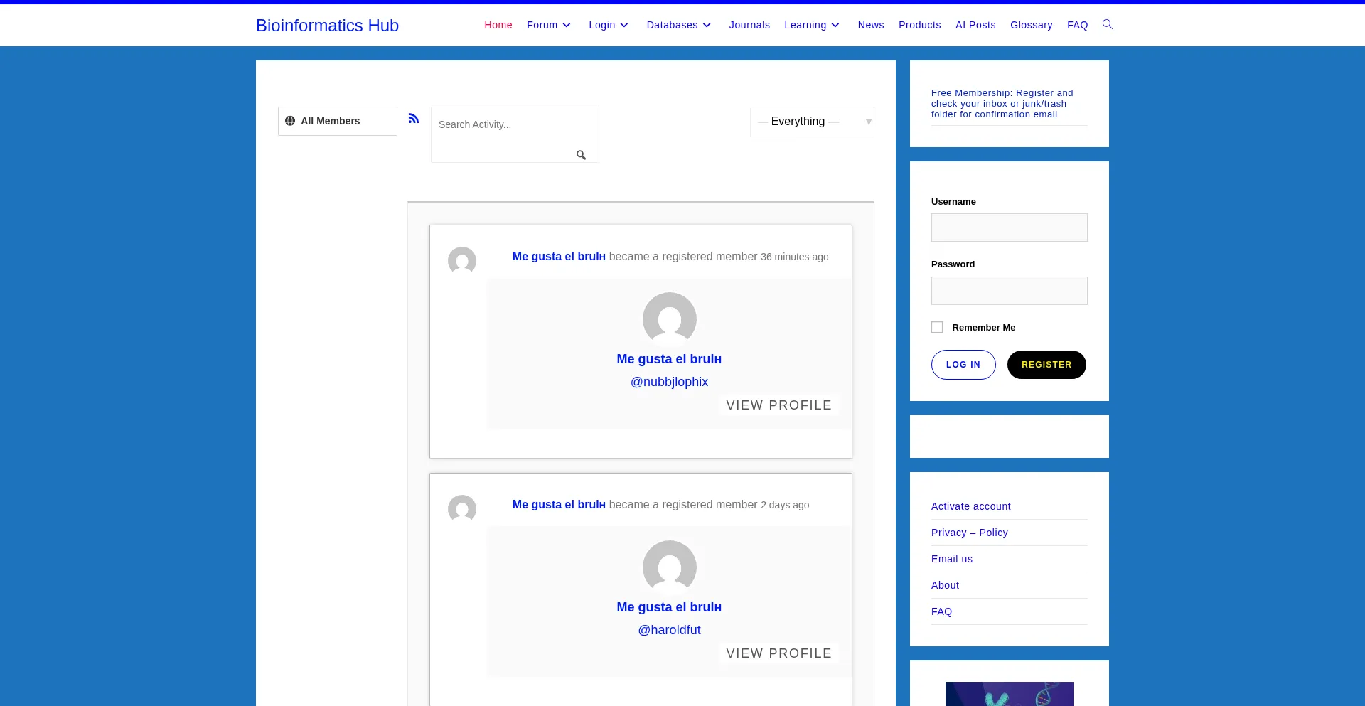 Bioinformaticshub.net