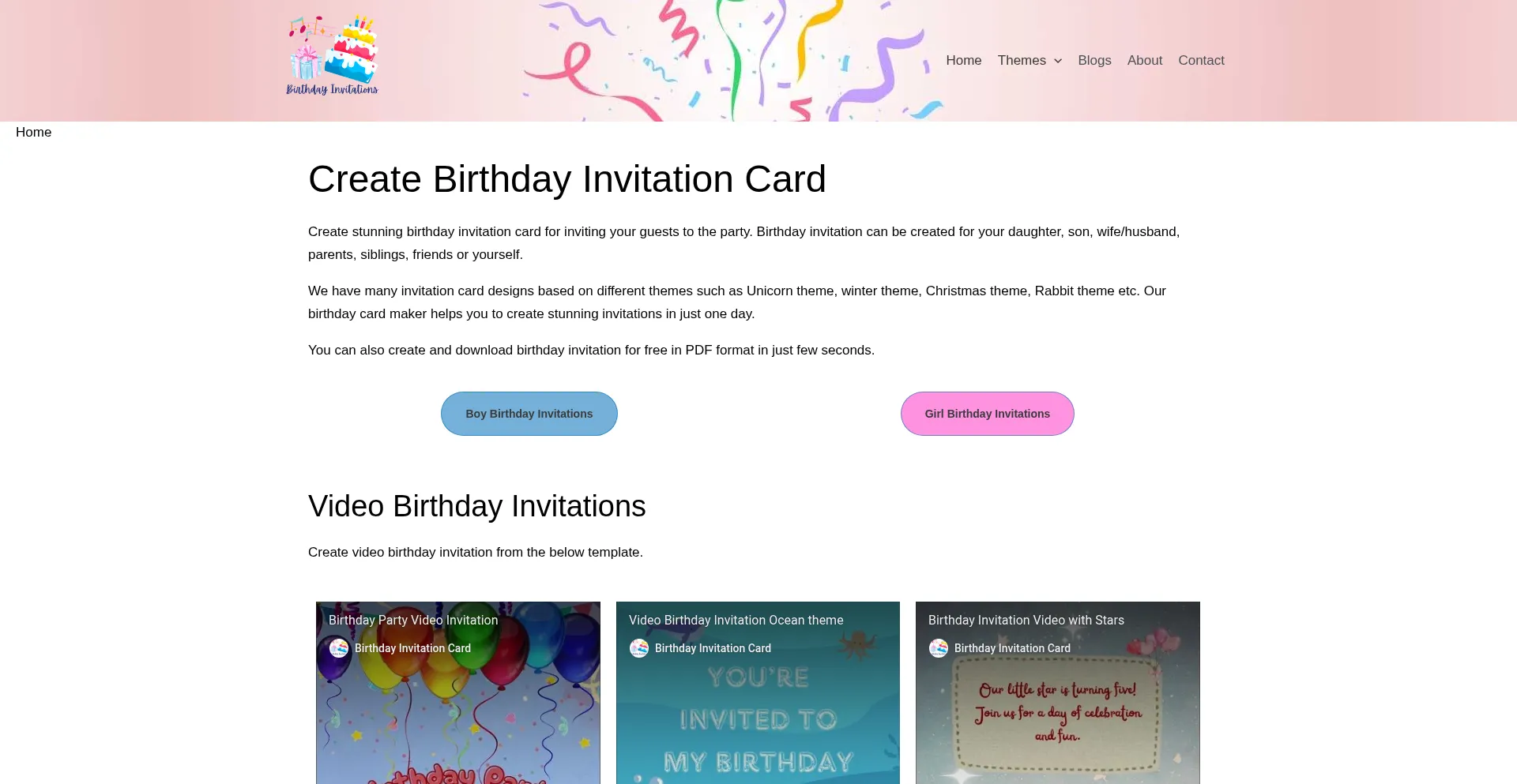 Birthdayinvitationcard.com é Seguro e Confiável?