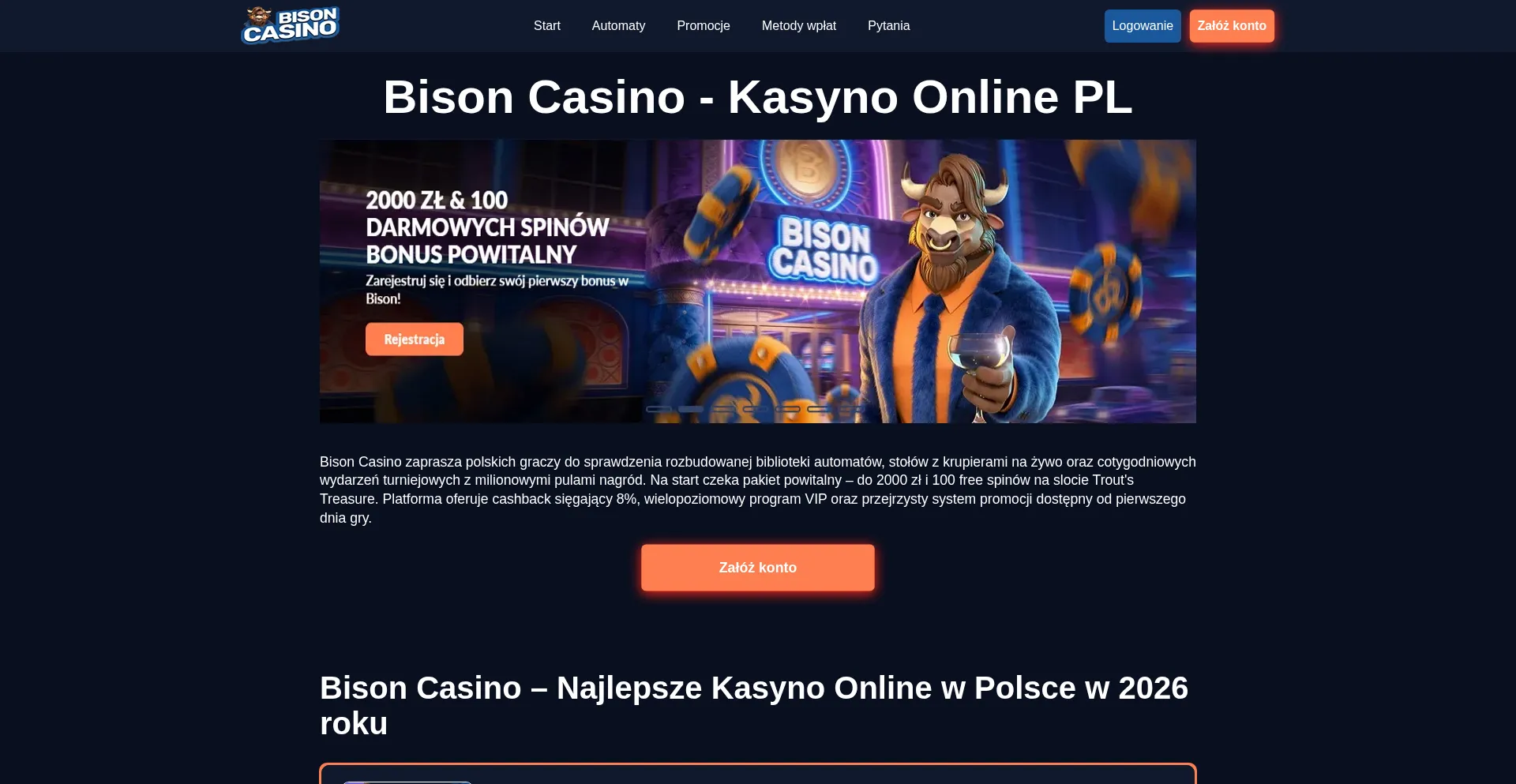 Bisoncasinoo.it.com