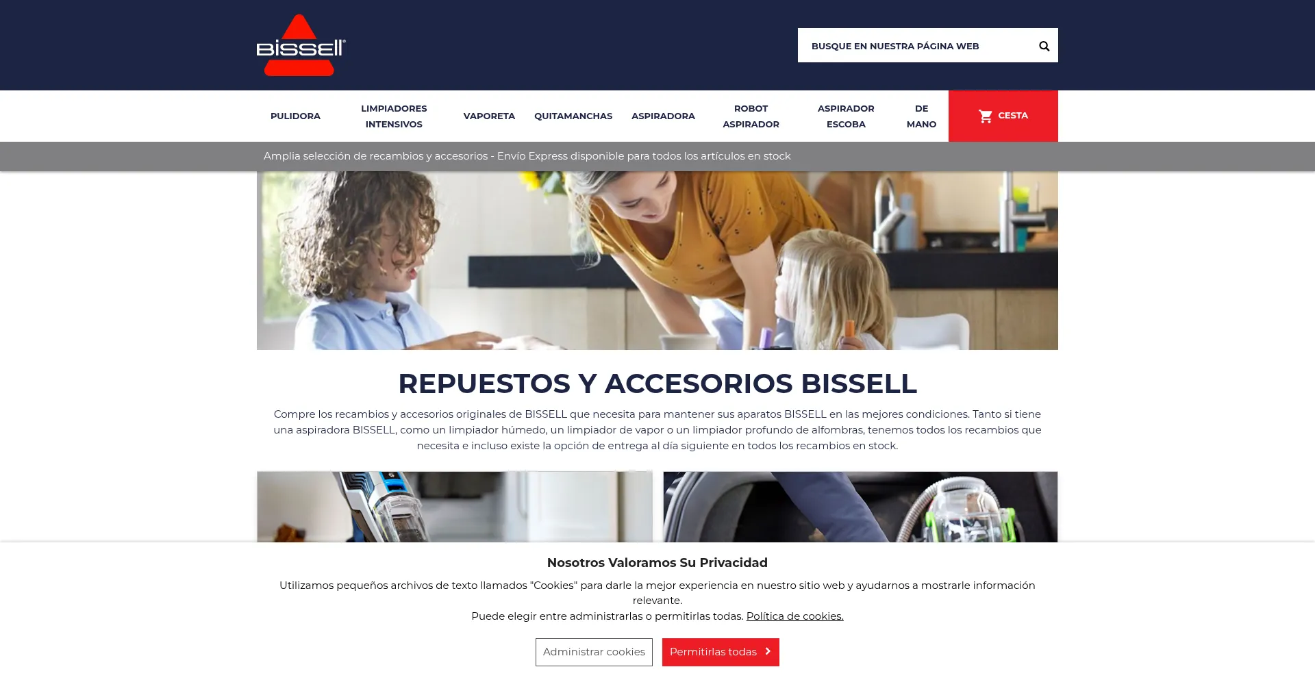 Bissellrepuestos.es é Seguro e Confiável?