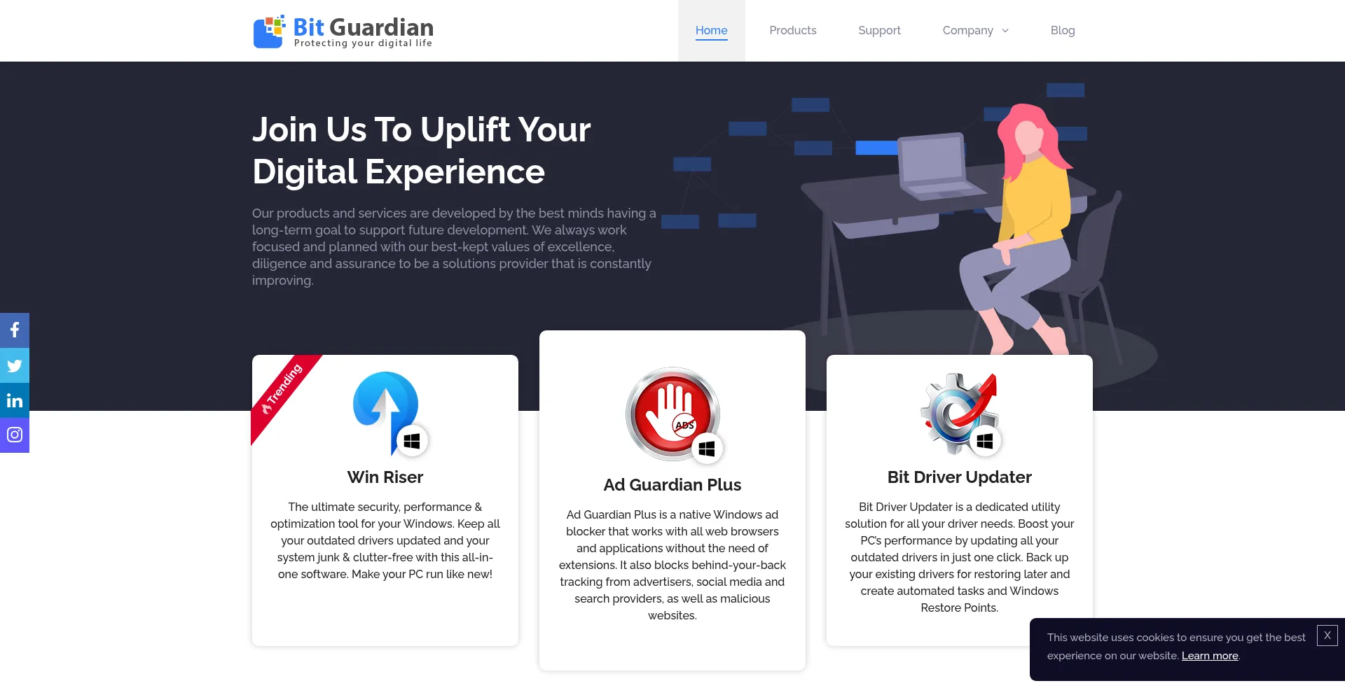 Bit-guardian.com Screenshot