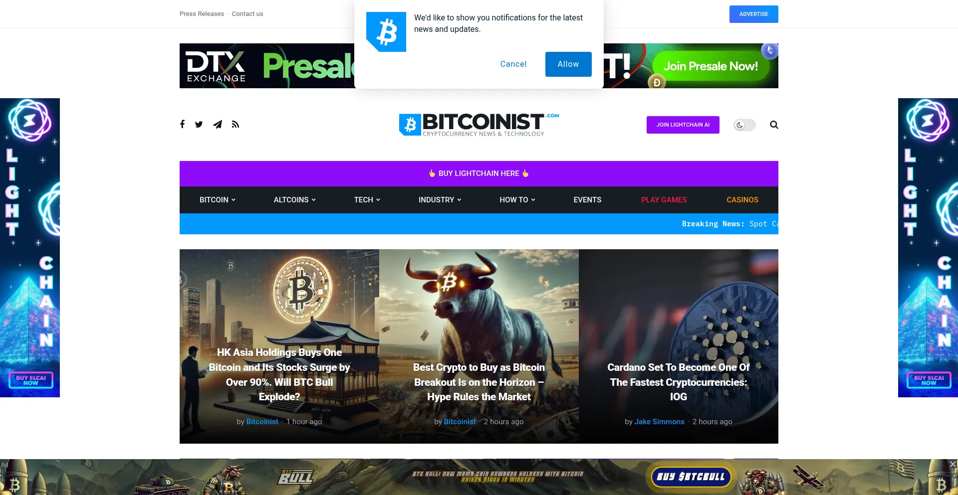 Bitcoinist.com é Seguro e Confiável?