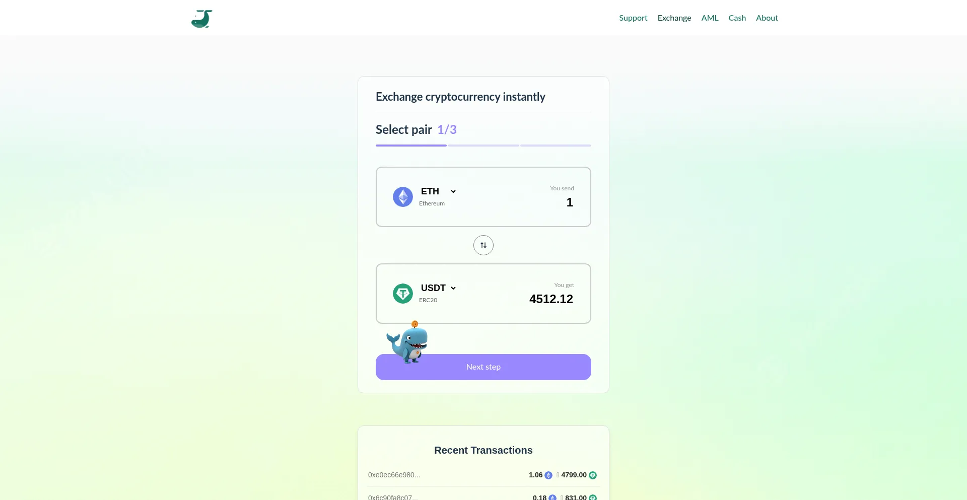 Website screenshot of Bitcoinlets.com