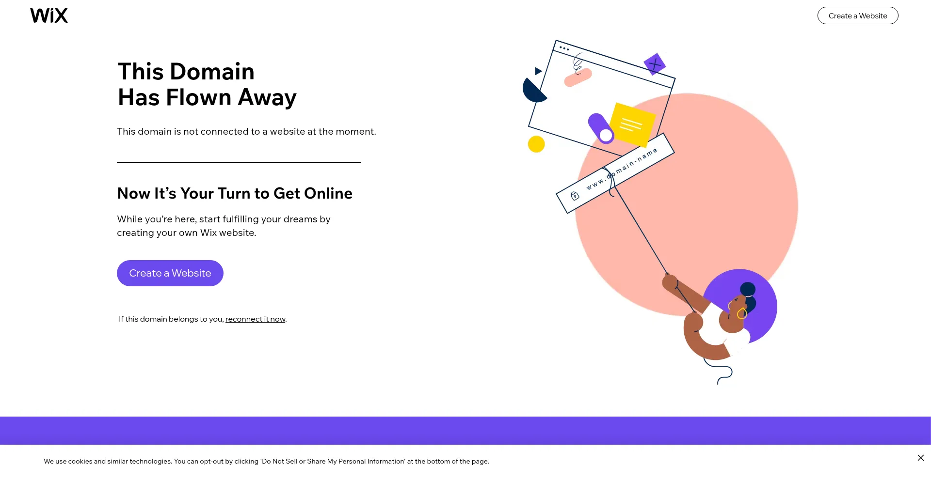 Website screenshot of Bitcoinvitamin.shop