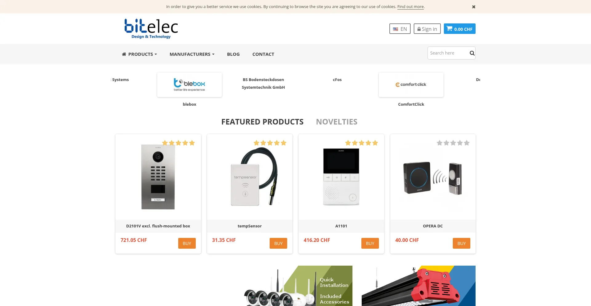 Bitelec.ch Screenshot