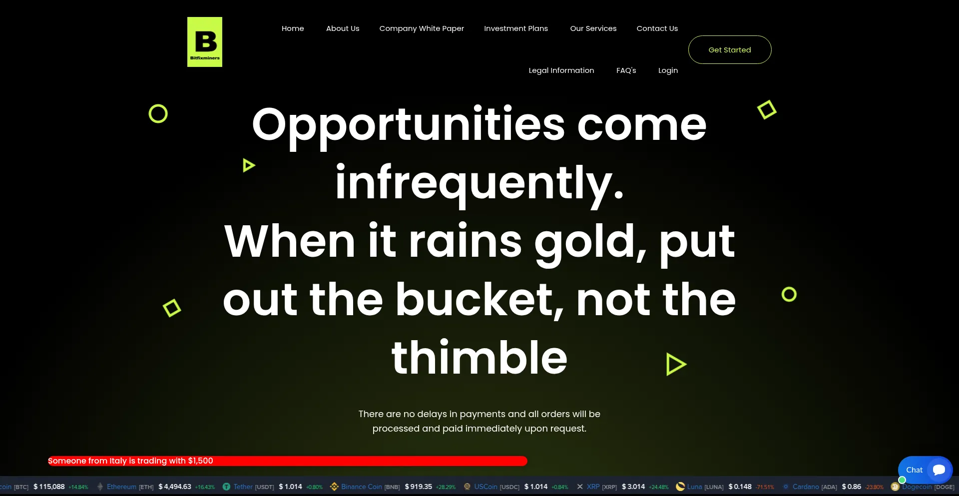 Bitfixminers.com é Seguro e Confiável?
