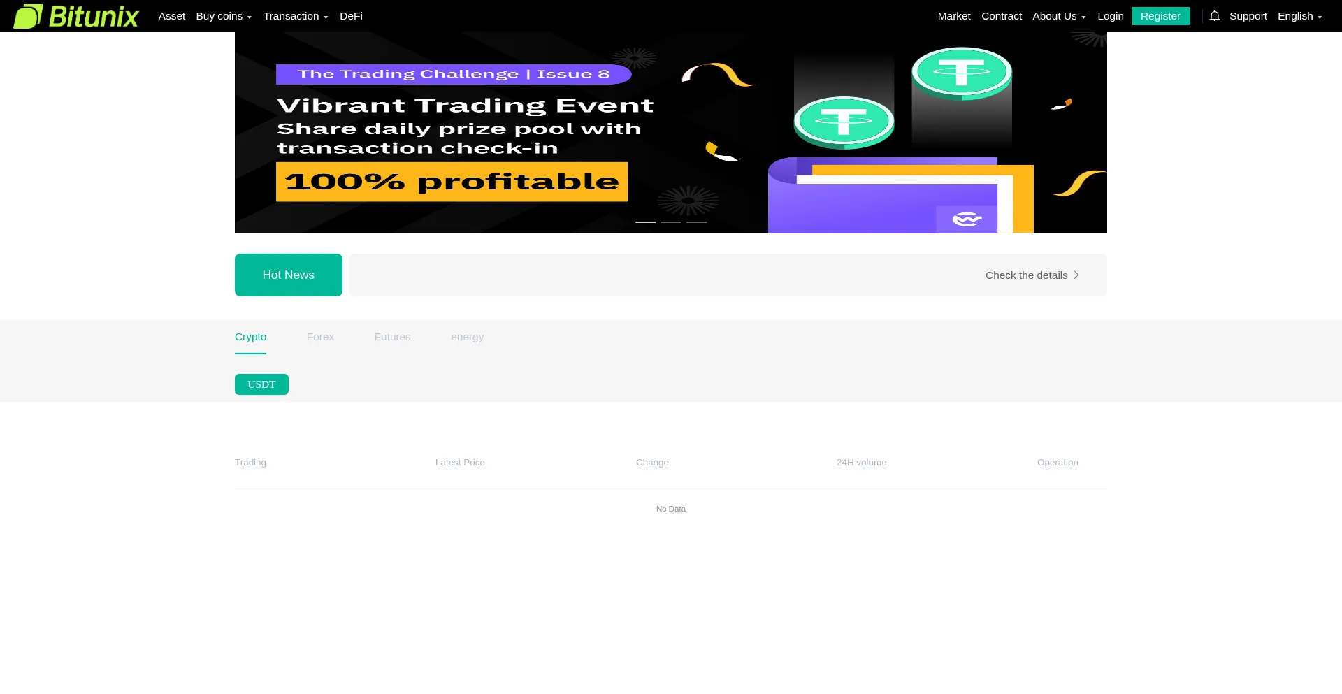 Bitquin.com Screenshot