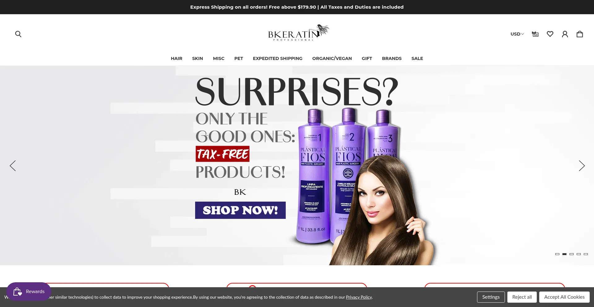 Bkeratinstore.com é Seguro e Confiável?
