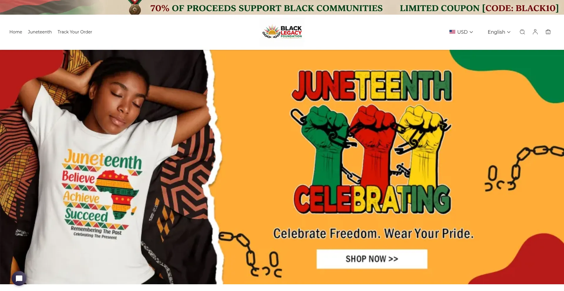 Blackforacause.com
