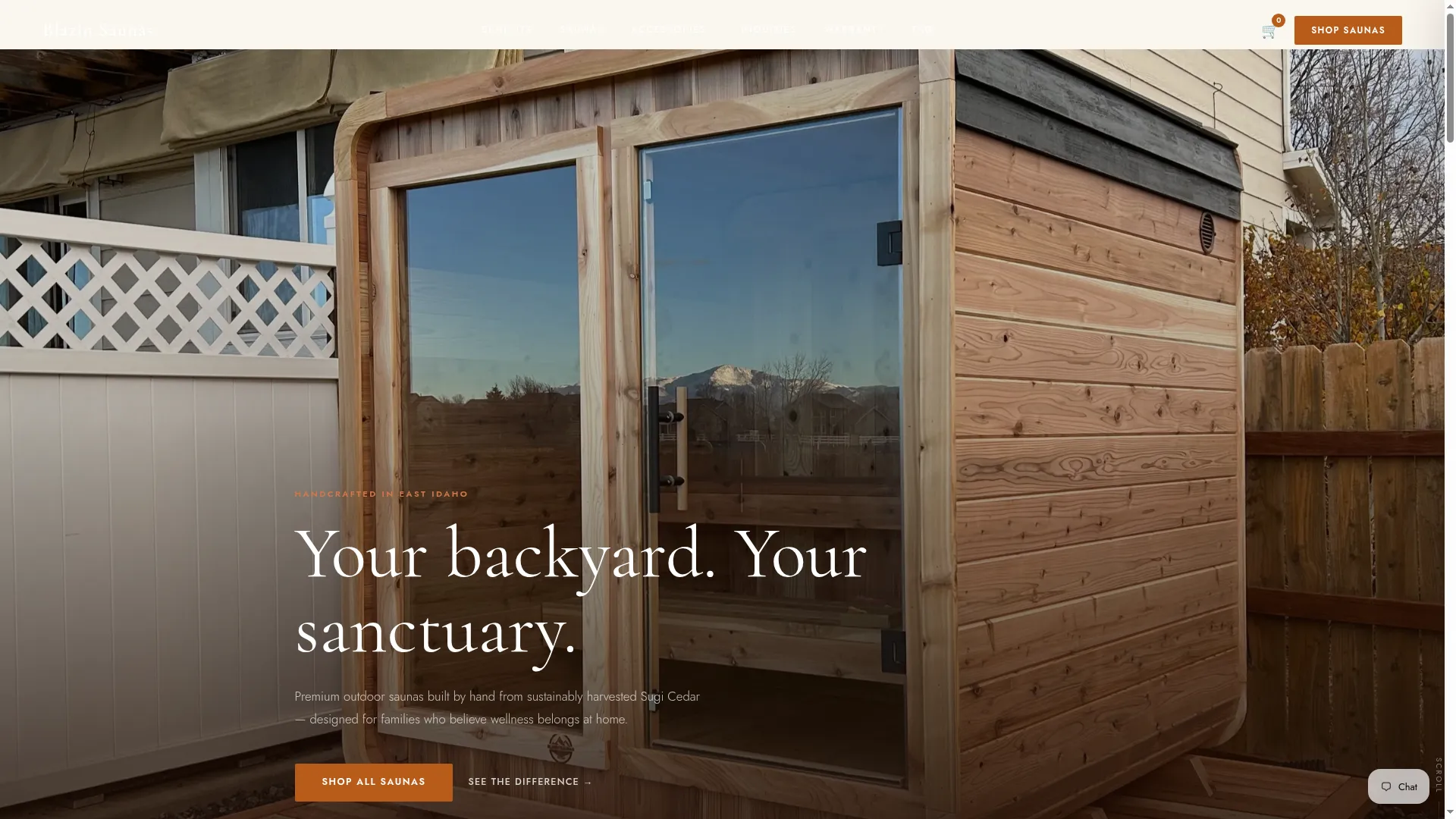 Blazinsaunas.com