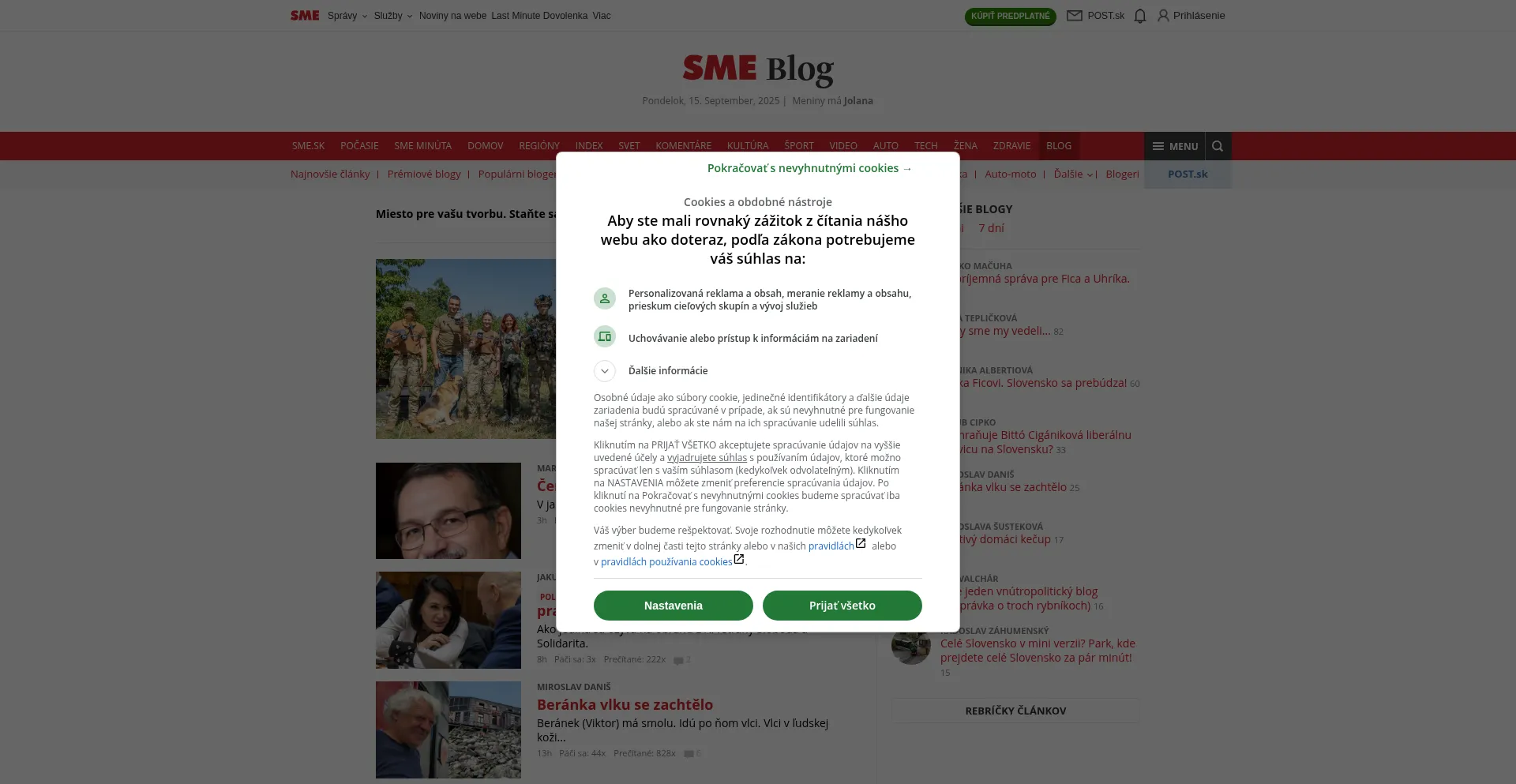 Blog.sme.sk é Seguro e Confiável?