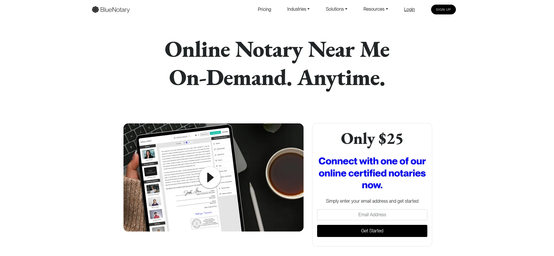 Bluenotary.us