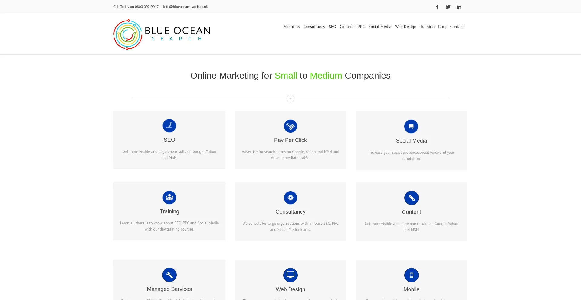Blueoceansearch.co.uk é Seguro e Confiável?