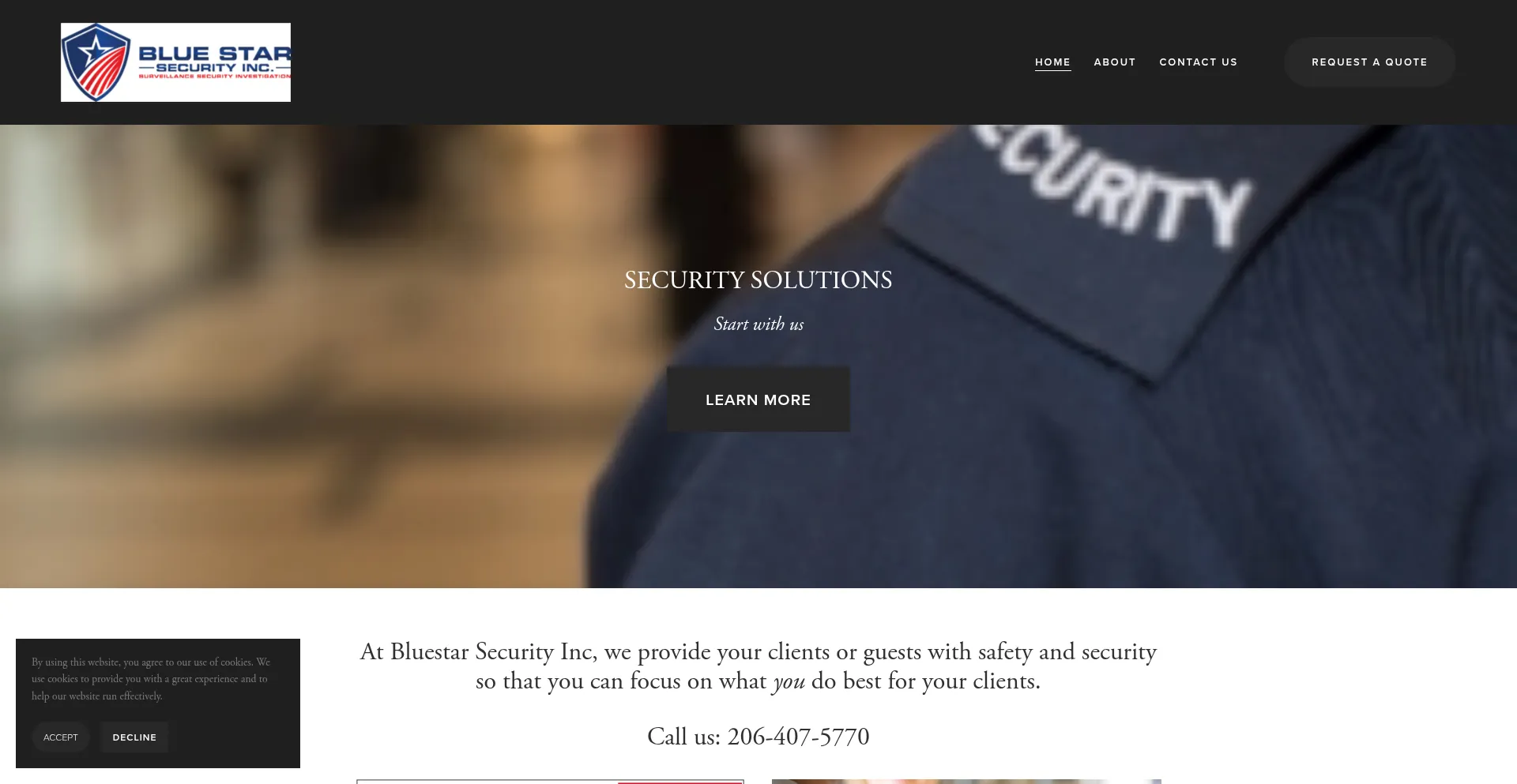 Bluestarsecurityinc.com