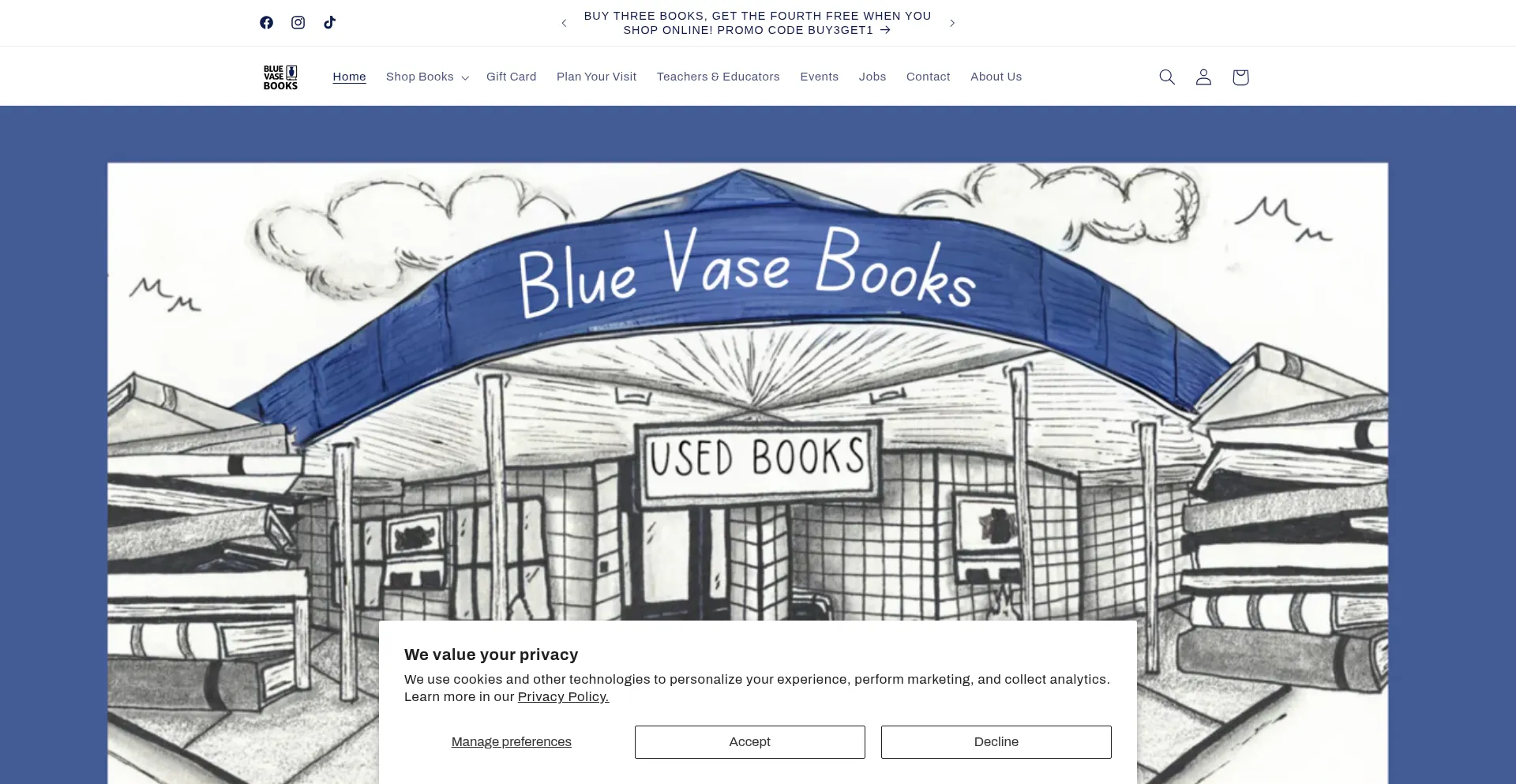 Bluevasebooks.com