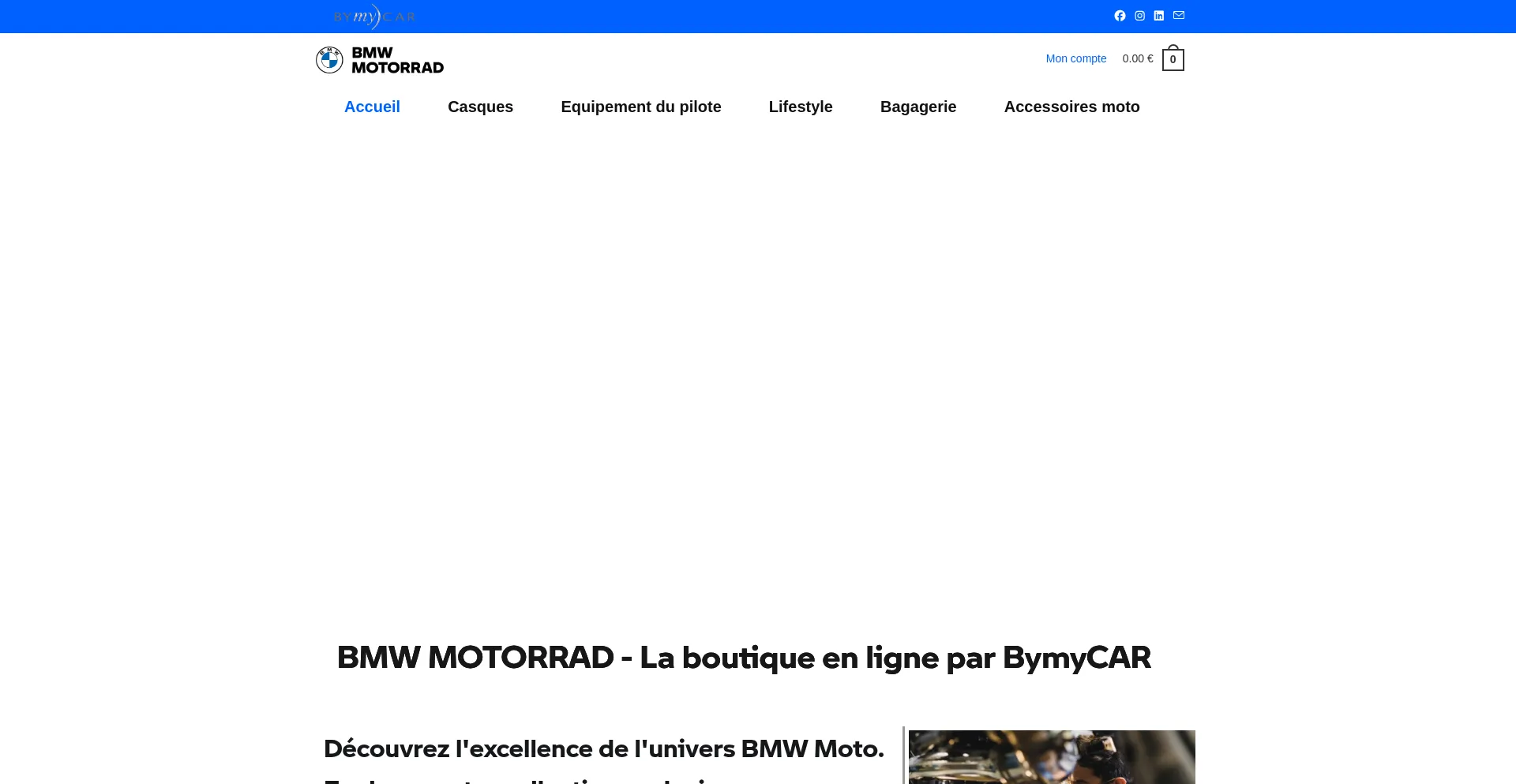 Website screenshot of Bm-motoroad.com