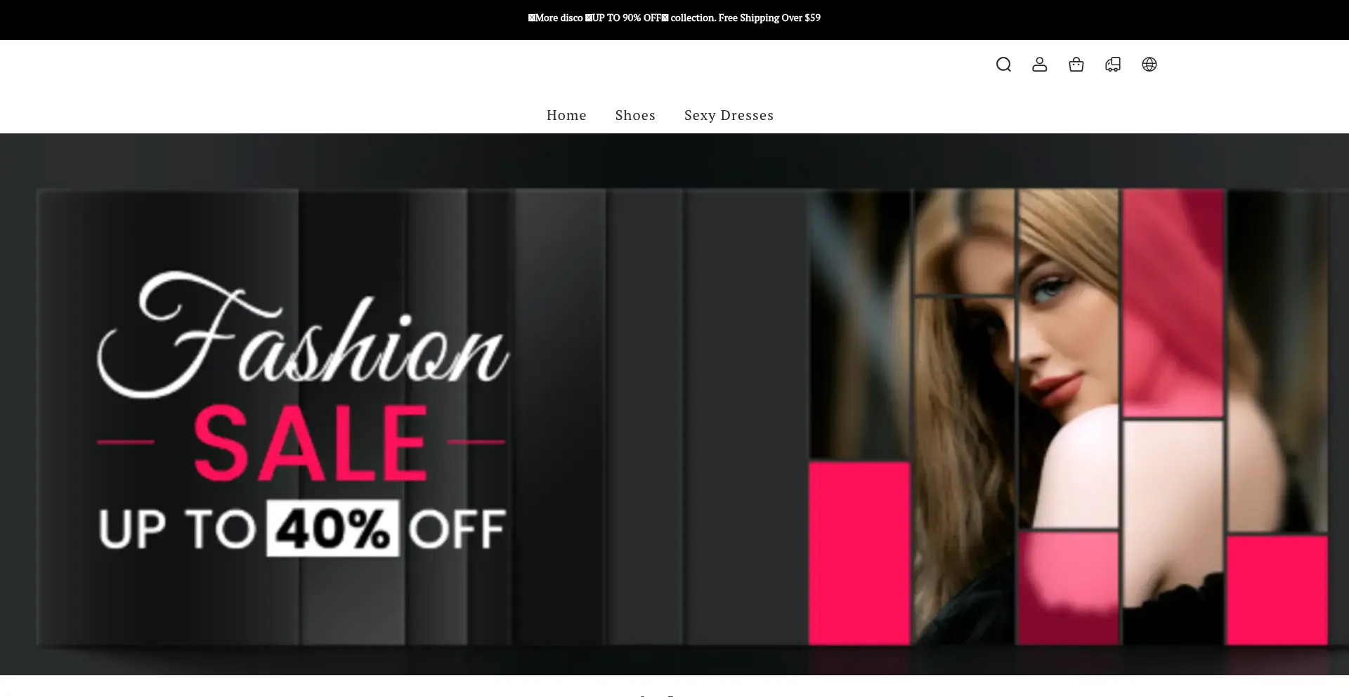 Website screenshot of Bogogounsale.co
