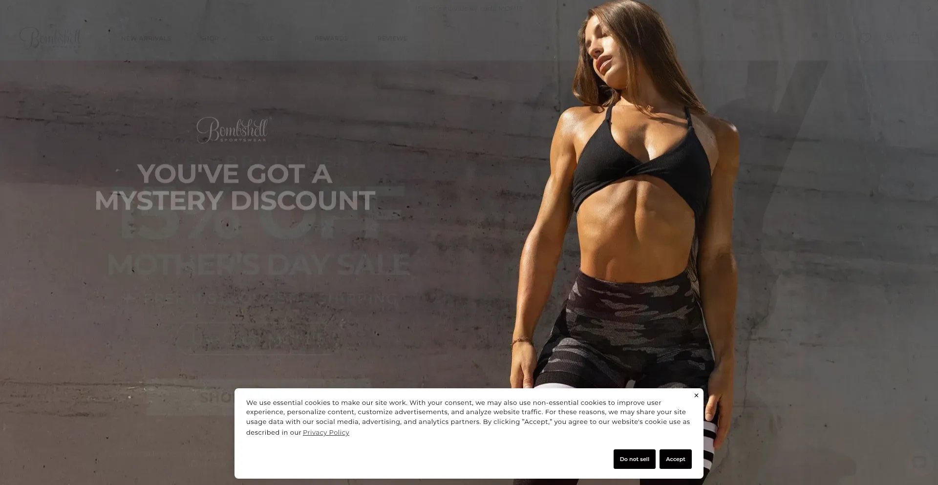 Bombshellsportswear.com