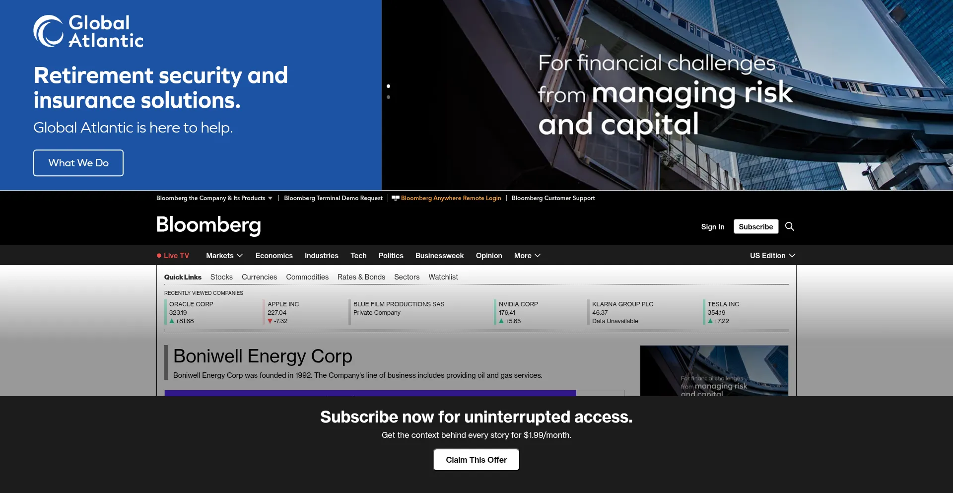 Boniwellenergycorp.com é Seguro e Confiável?