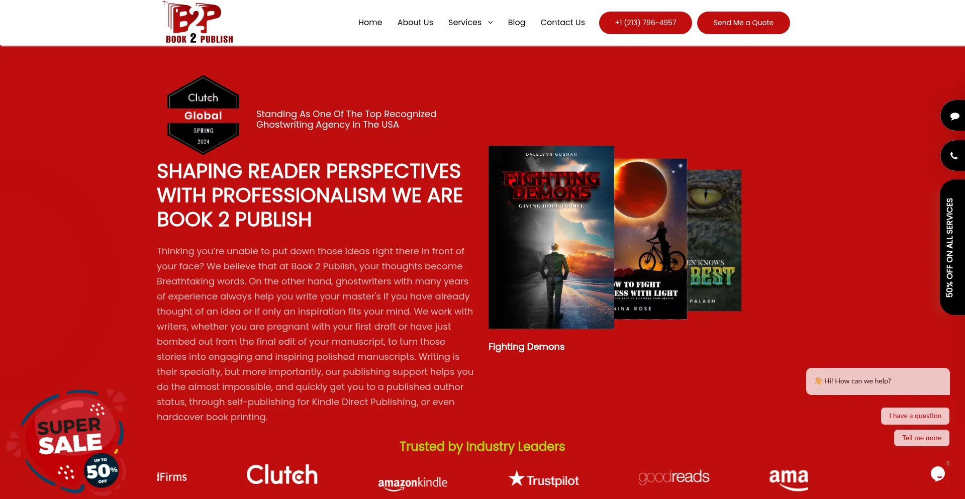 Book2publish.com Screenshot