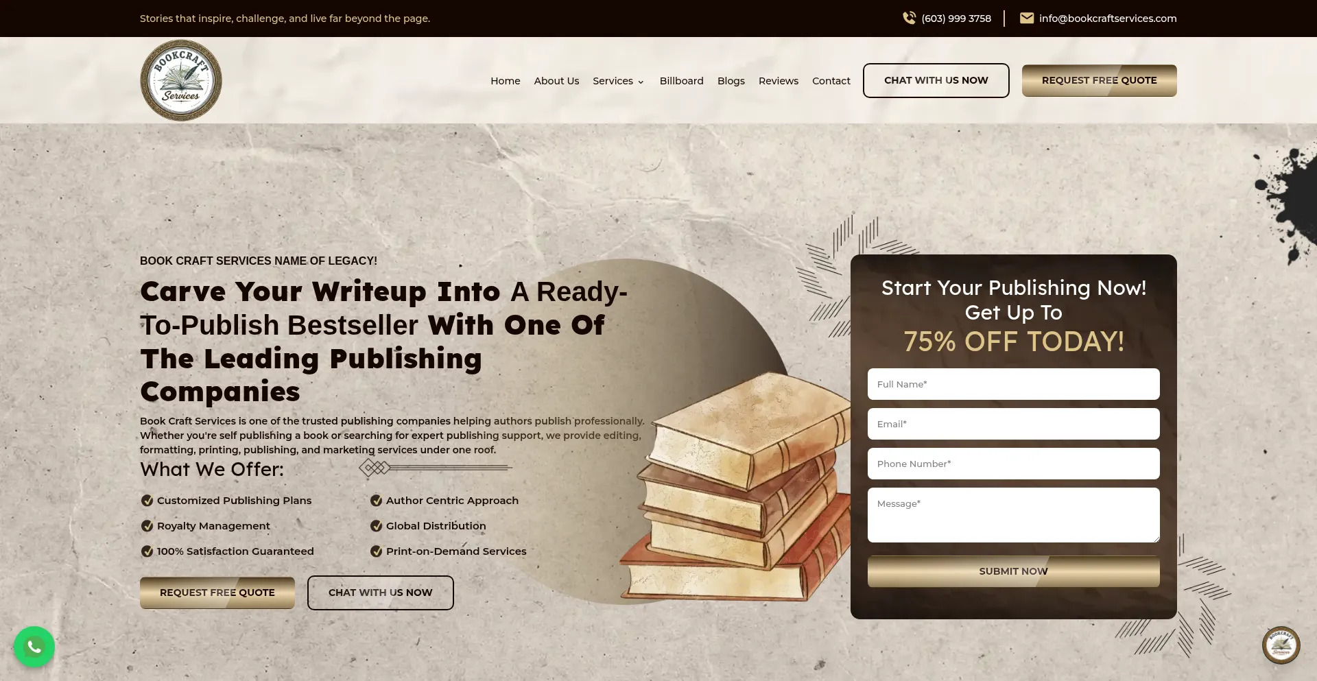 Bookcraftservices.com