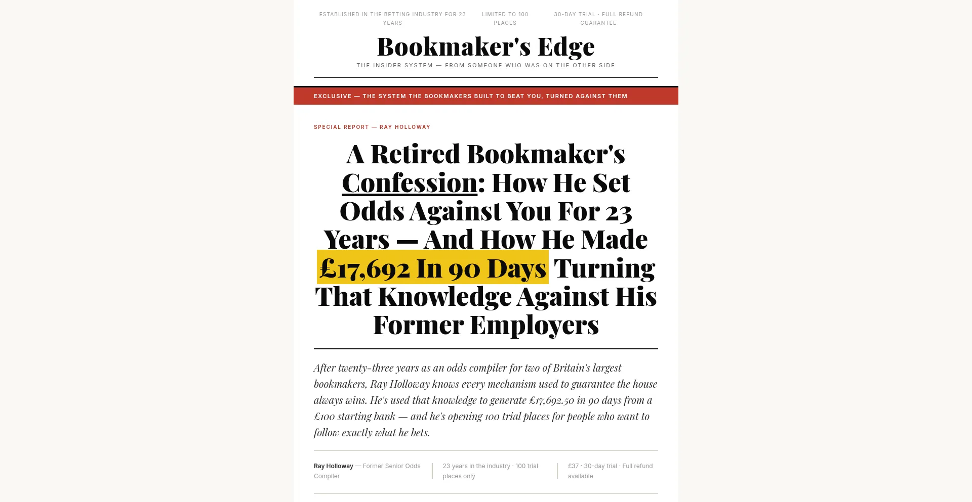 Bookiesedge.co.uk