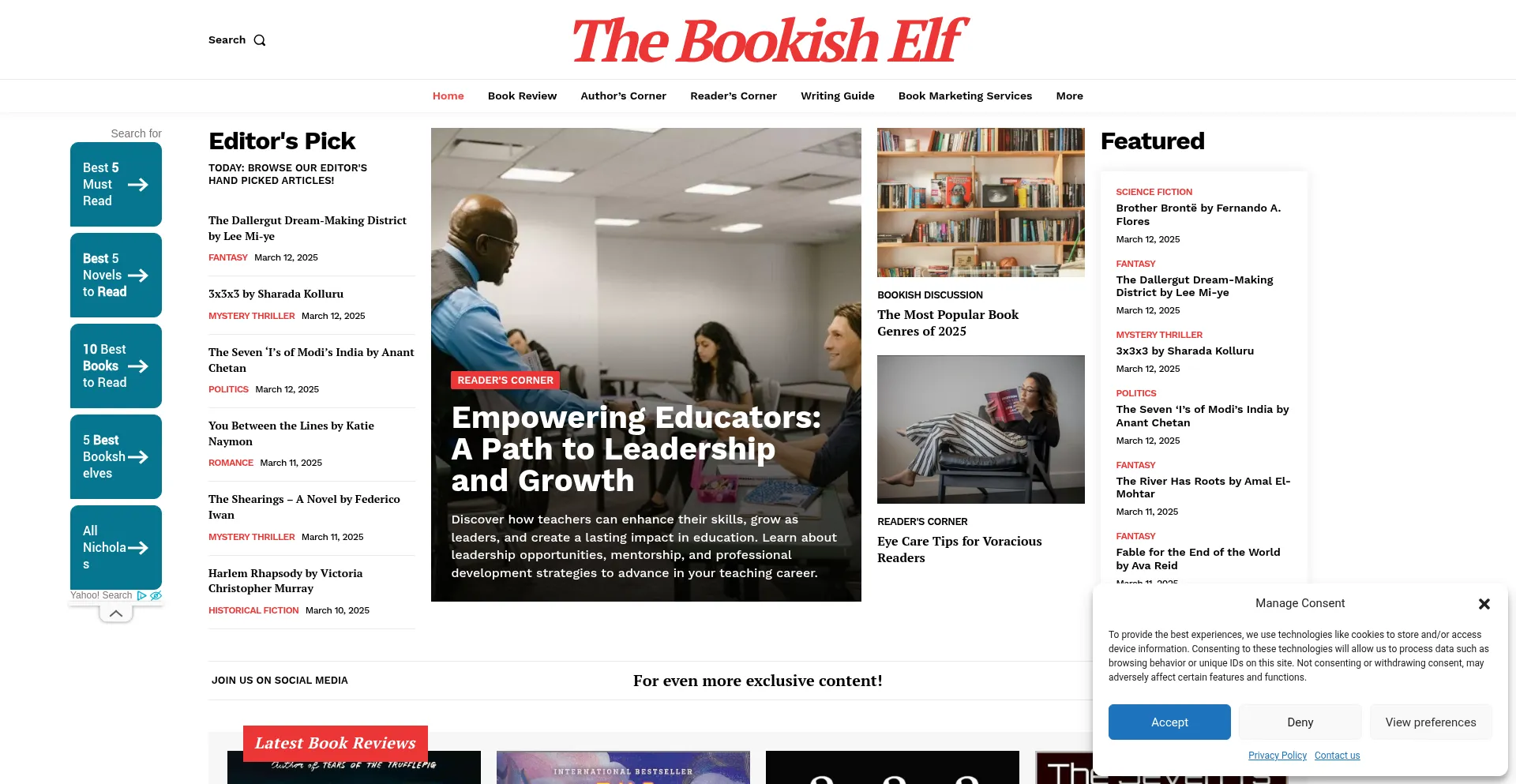 Bookishelf.com