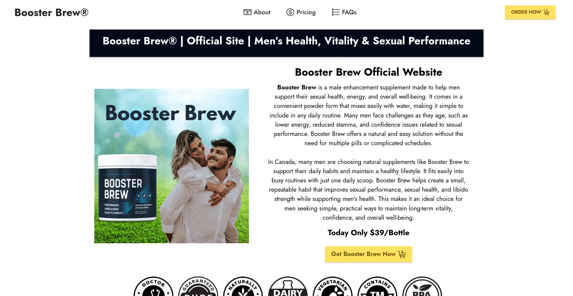 Boosterbrews.ca é Seguro e Confiável?
