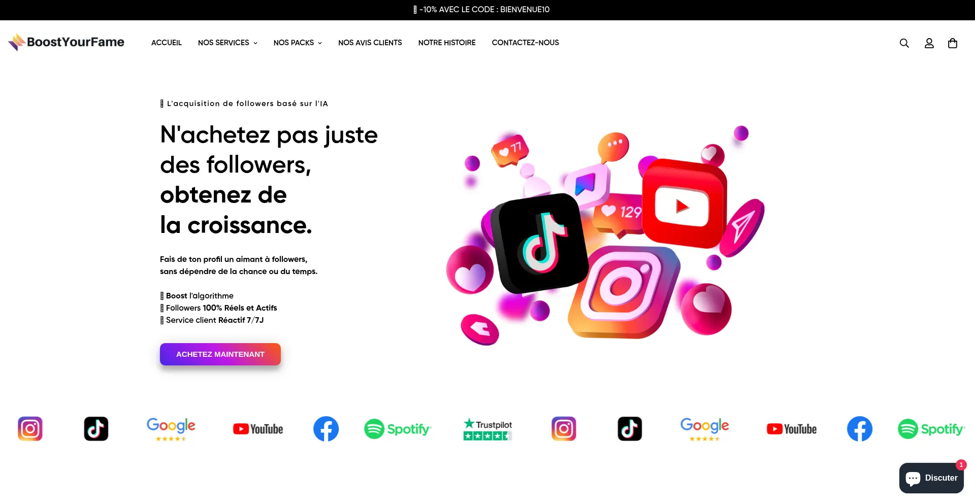Boostyourfamefr.com é Seguro e Confiável?