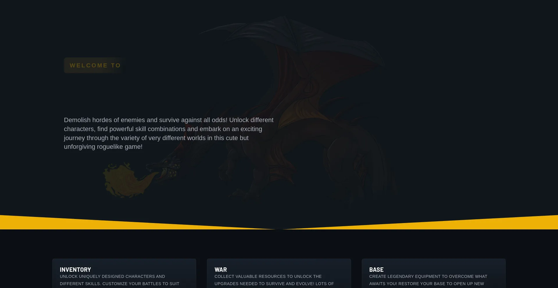 Website screenshot of Bornwarsbeta.com