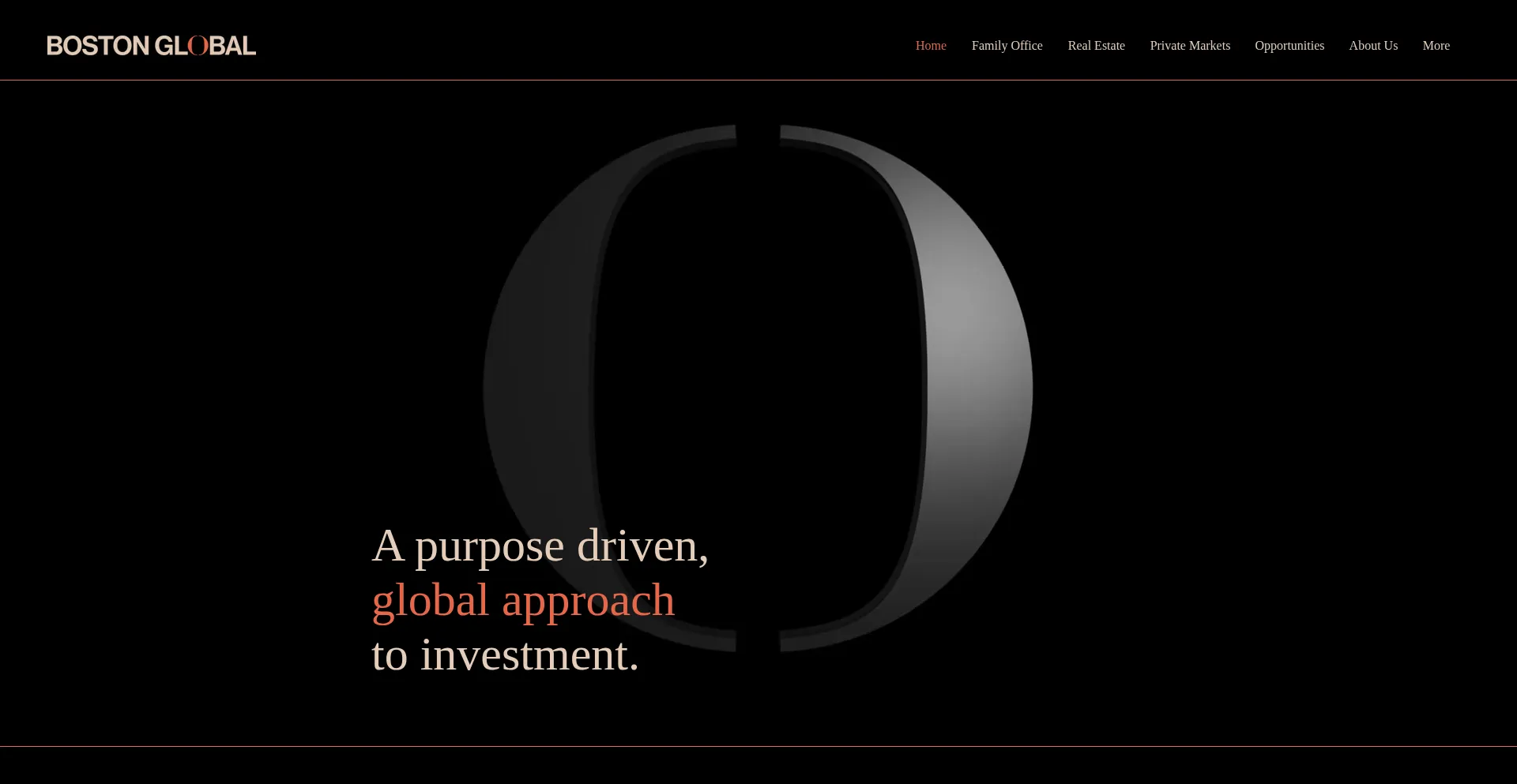 Website screenshot of Bostonglobal.com.au