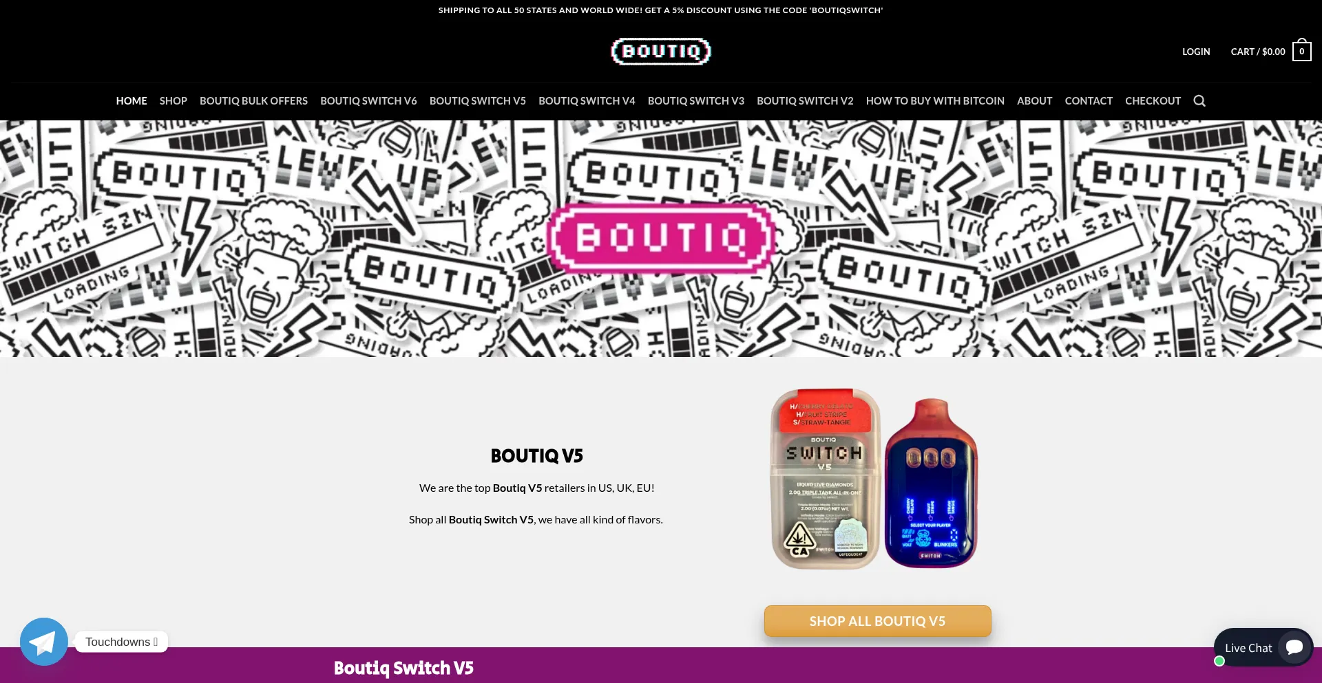 Boutiqswitchv5.com