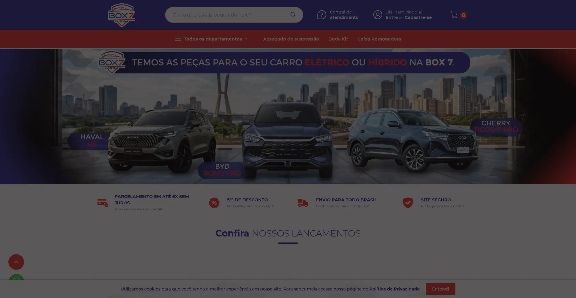 Box7autopecas.com.br