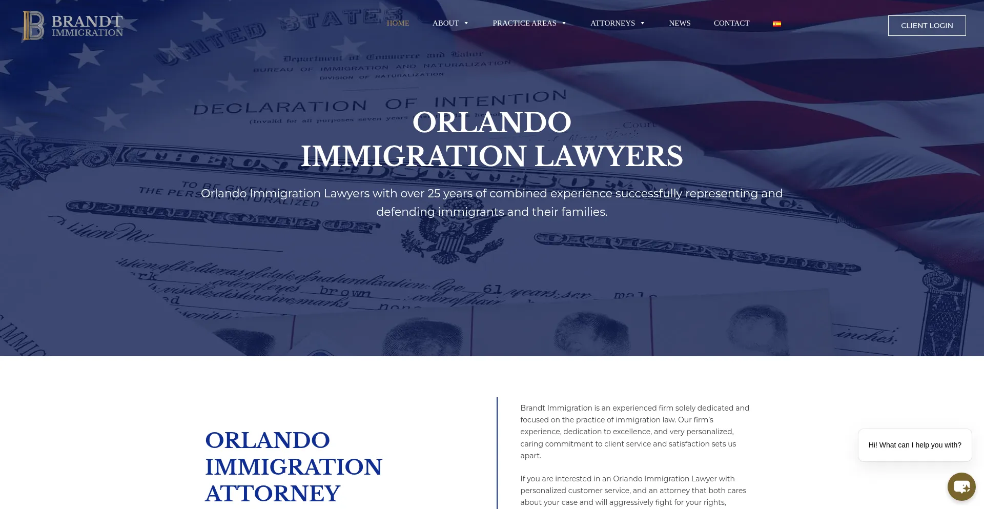 Brandtimmigration.com