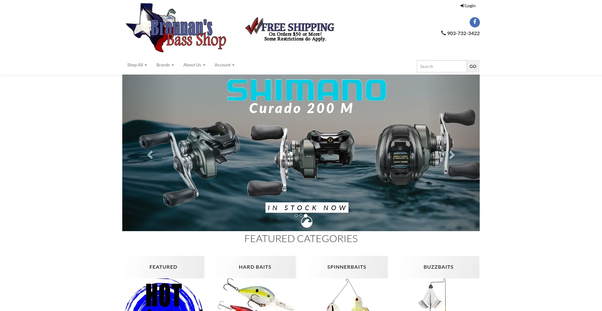 Brannansbass.com Screenshot
