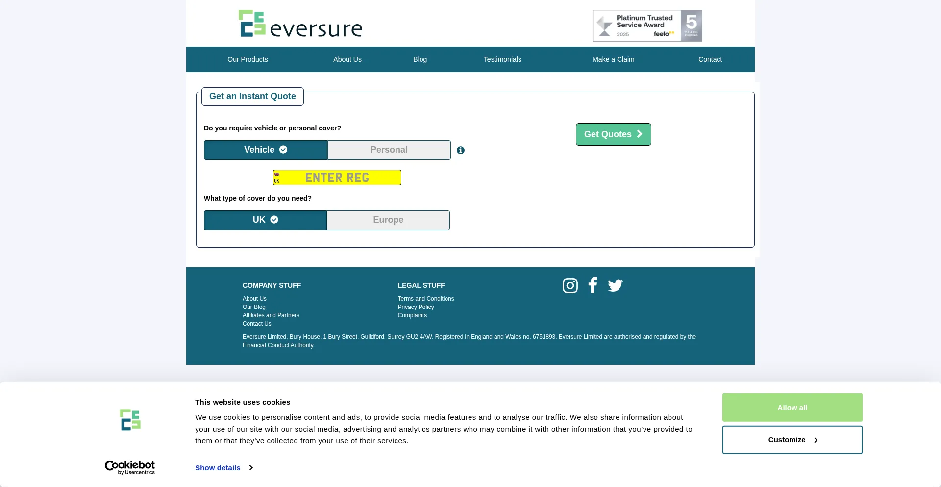 Breakdown.eversure.com