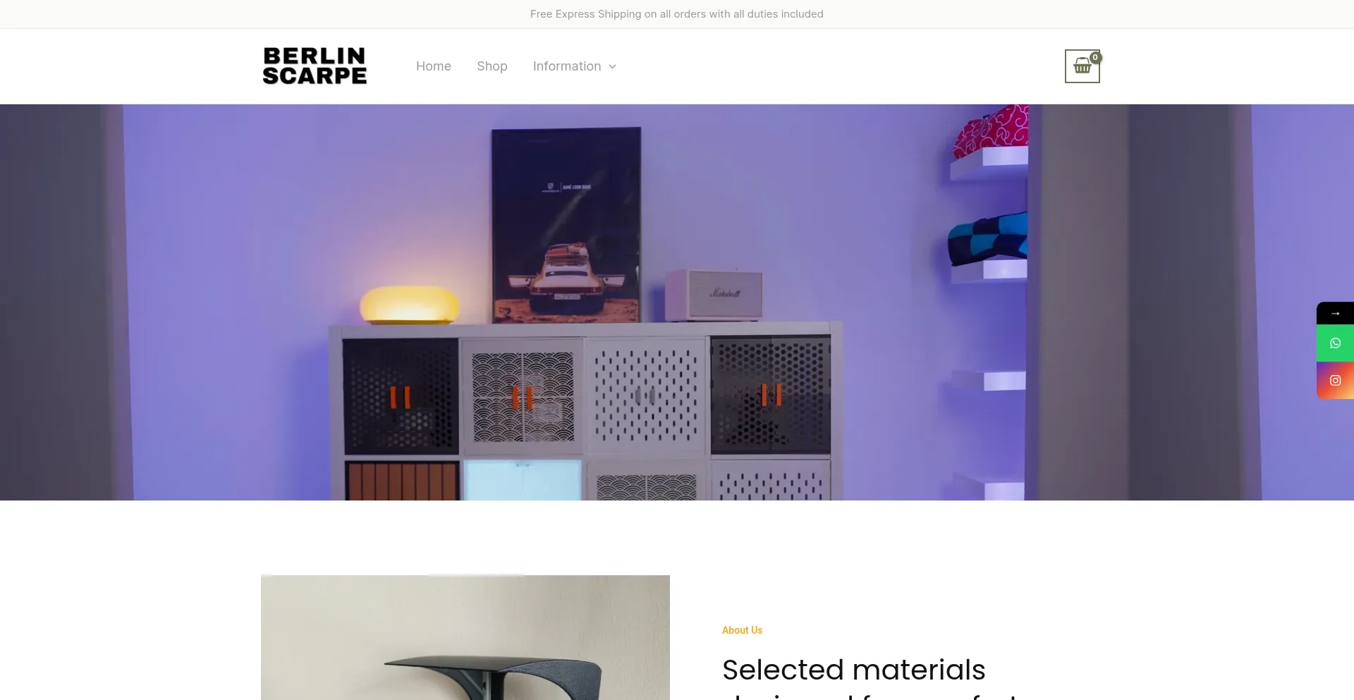 Website screenshot of Brightnestify.com