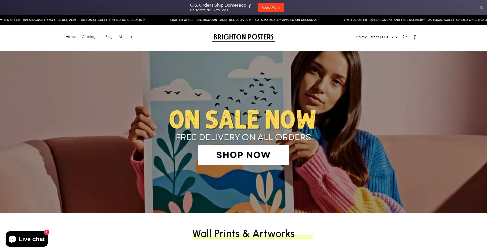 Brightonposters.com é Seguro e Confiável?