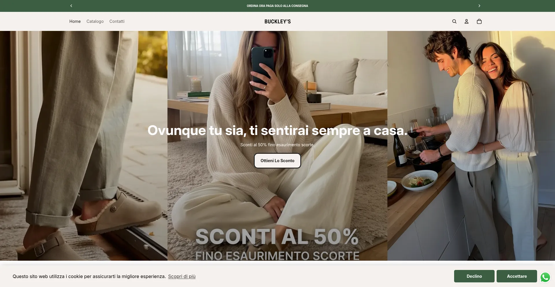 Buckleysofficial.com Screenshot