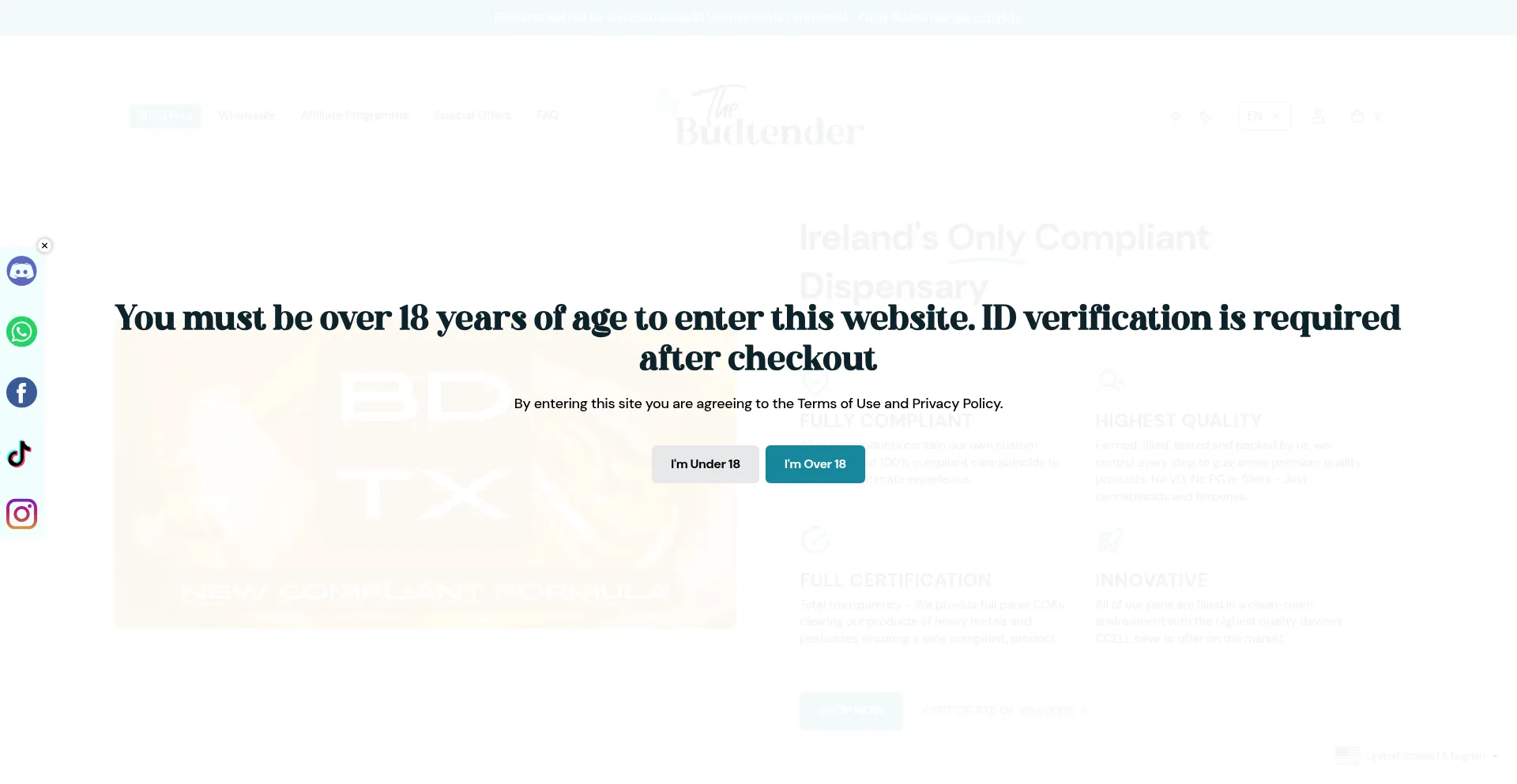 Budtender.ie é Seguro e Confiável?