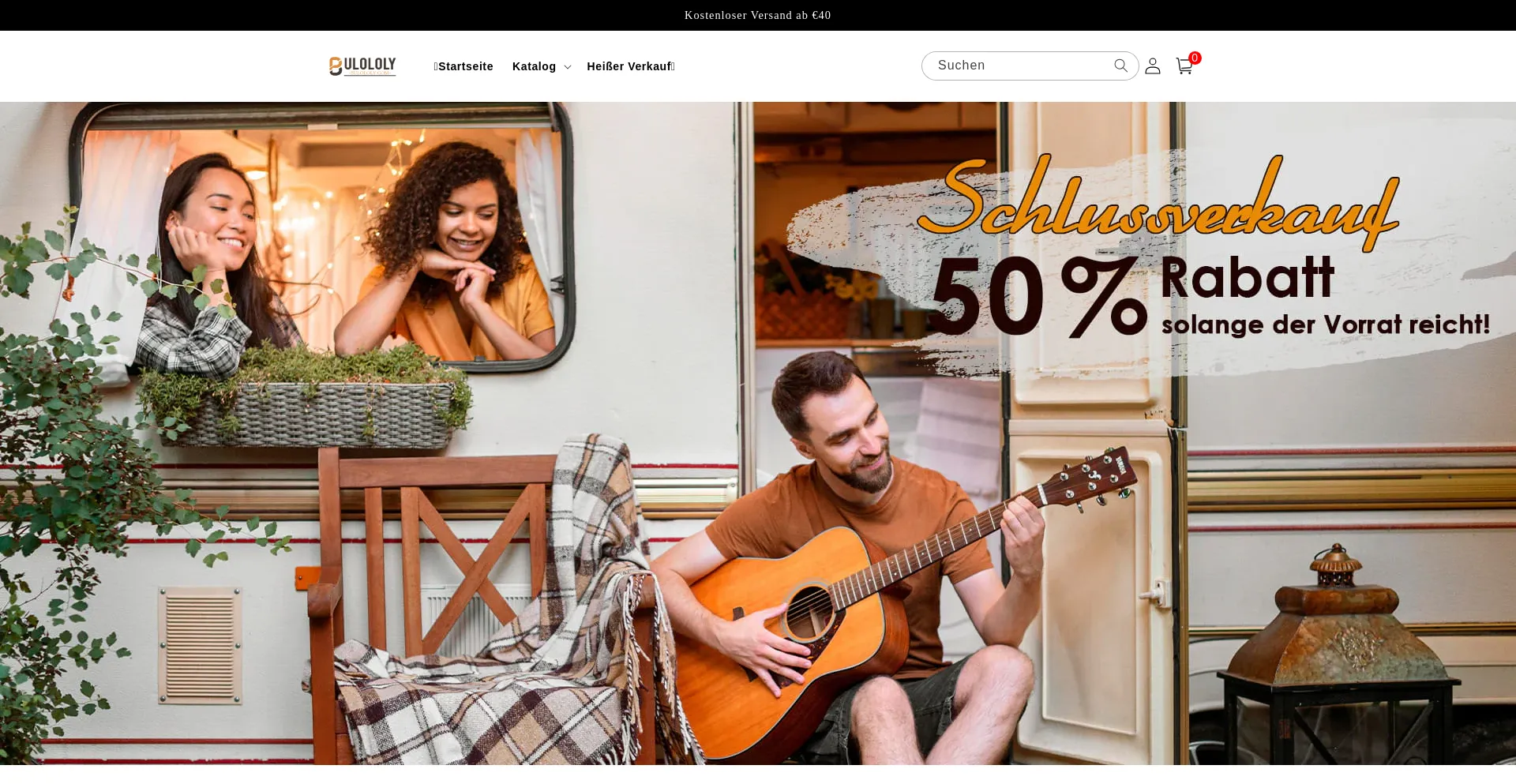 Website screenshot of Bulololy.com