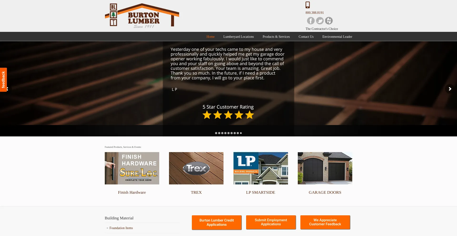 Burtonlumber.com