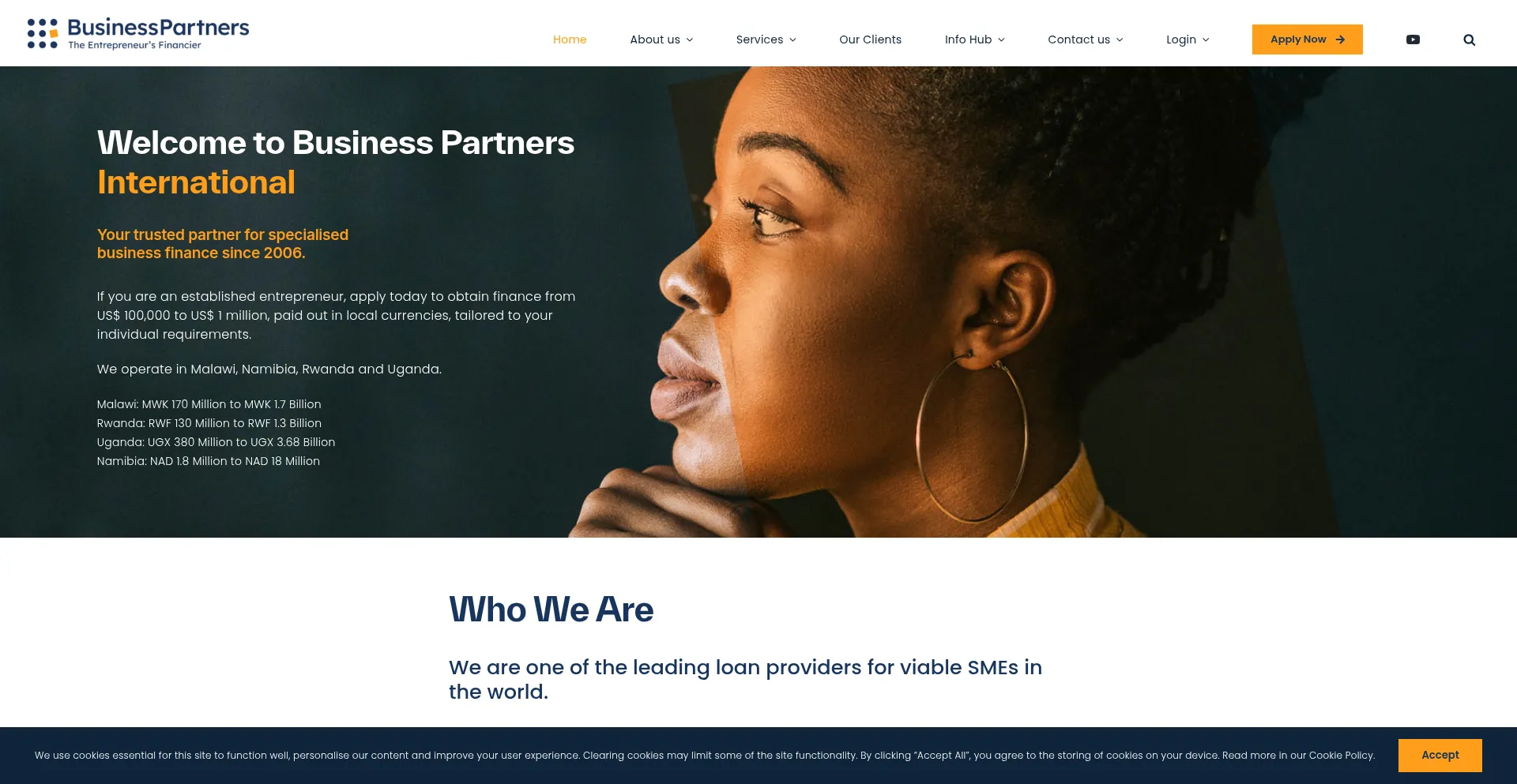 Businesspartners.africa é Seguro e Confiável?