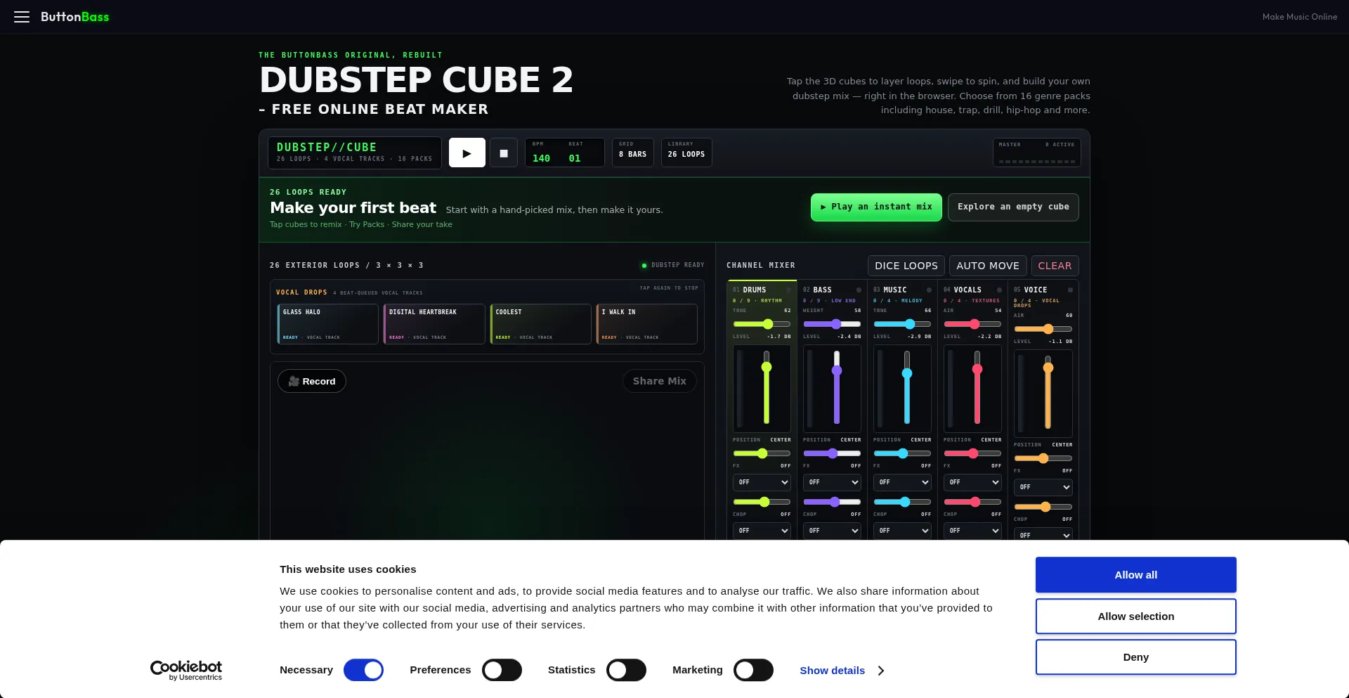 Buttonbass.com