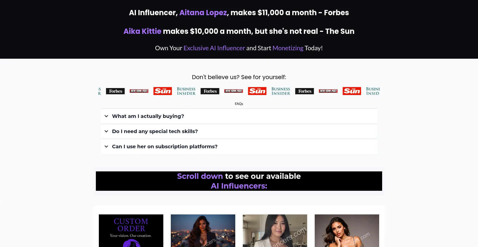 Buyaiinfluencers.com é Seguro e Confiável?
