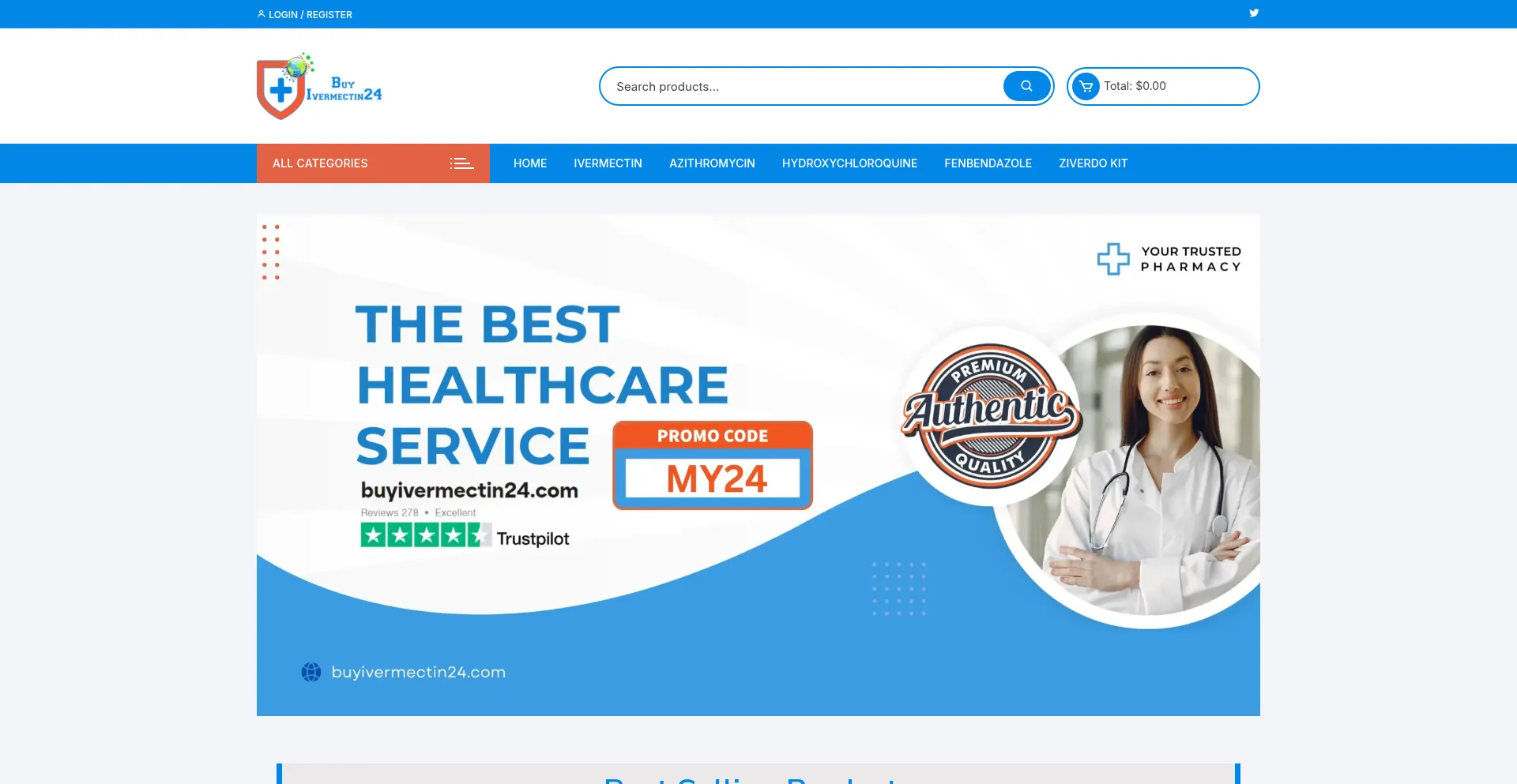 Buyivermectin24.com é Seguro e Confiável?
