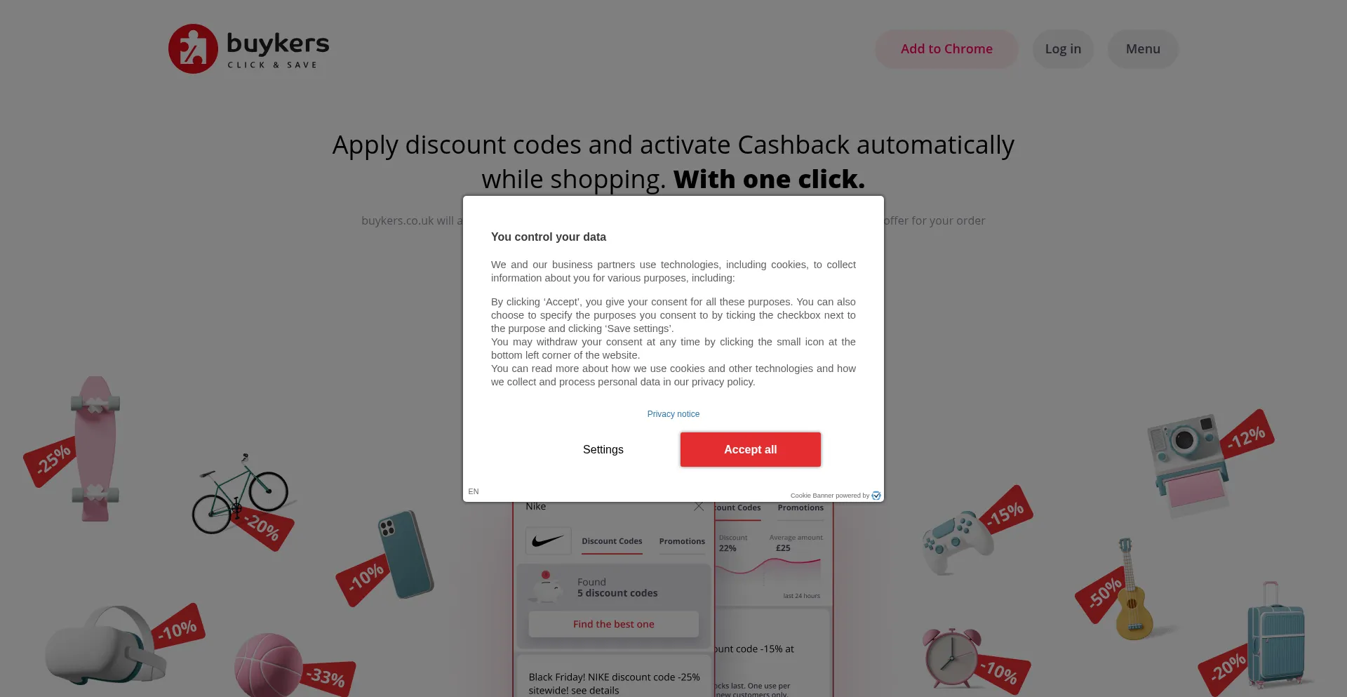 Buykers.co.uk Screenshot